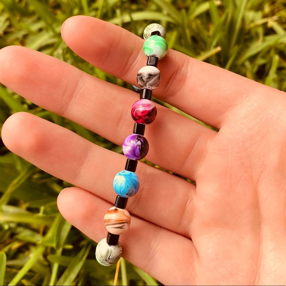 Handmade beaded bracelet